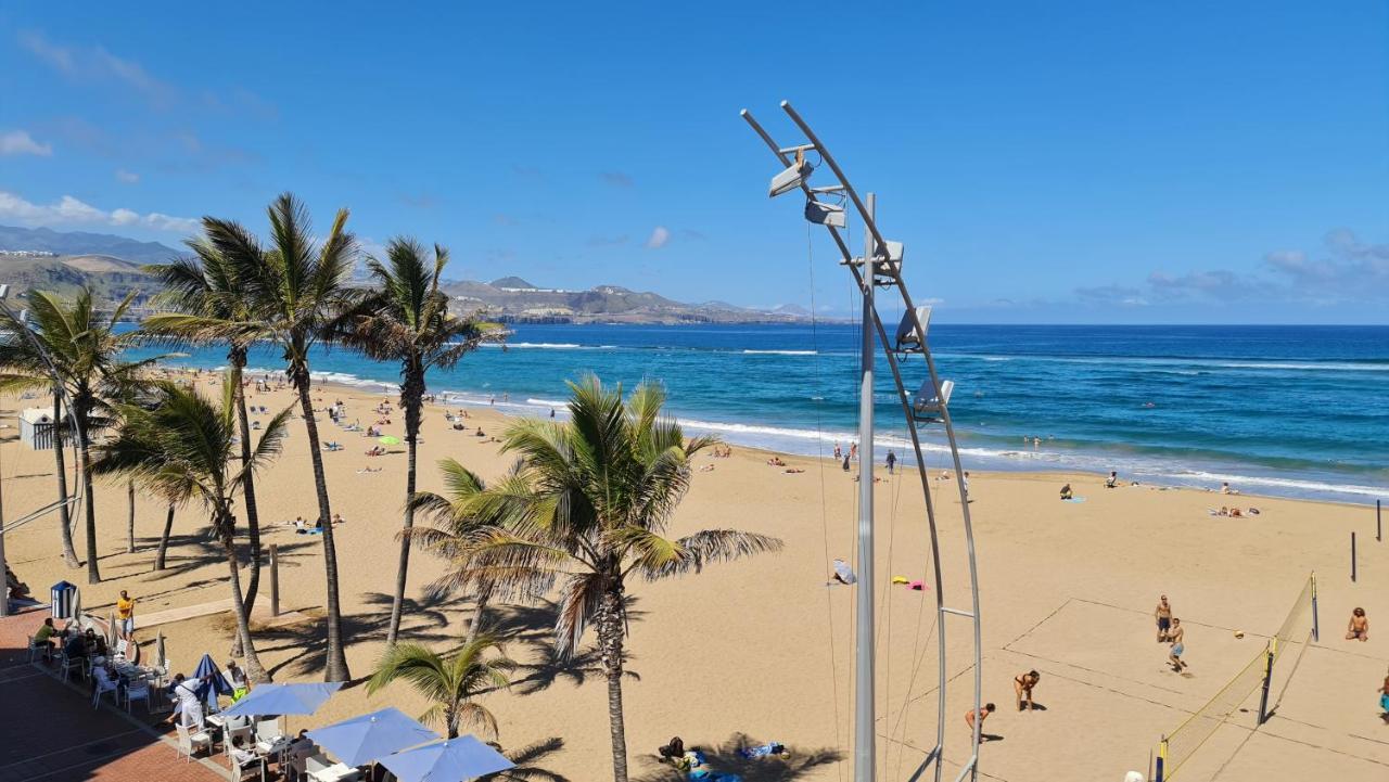 Апартаменты Salema Beach, Primera Linea En Playa De Las Canteras Лас-Пальмас-де-Гран-Канария Экстерьер фото